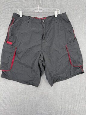 AFTCO Bluewater Fishing Board Shorts Mens 36 10" Cargo Pockets Swim Trunks